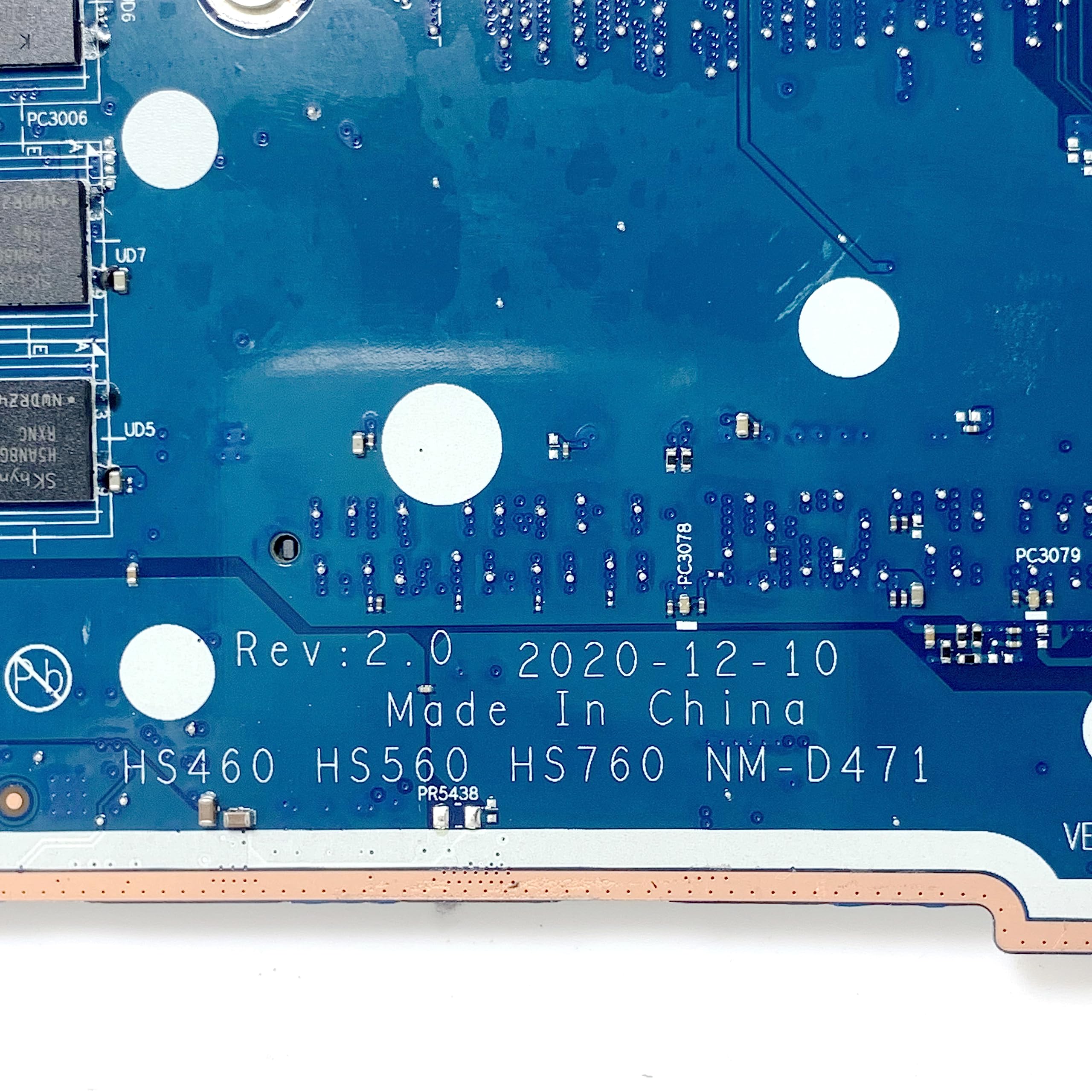 Petite mère NM-D471 Carte mère pour ordinateur portable Lenovo Ideapad 3